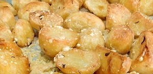 Italian Sheese and Thyme Roasted Potatoes