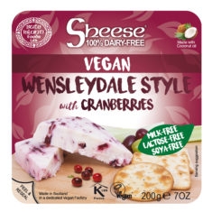 Apple, Wensleydale & Cranberry Oat Slice