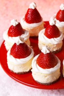 Christmas Santa Cheesecake